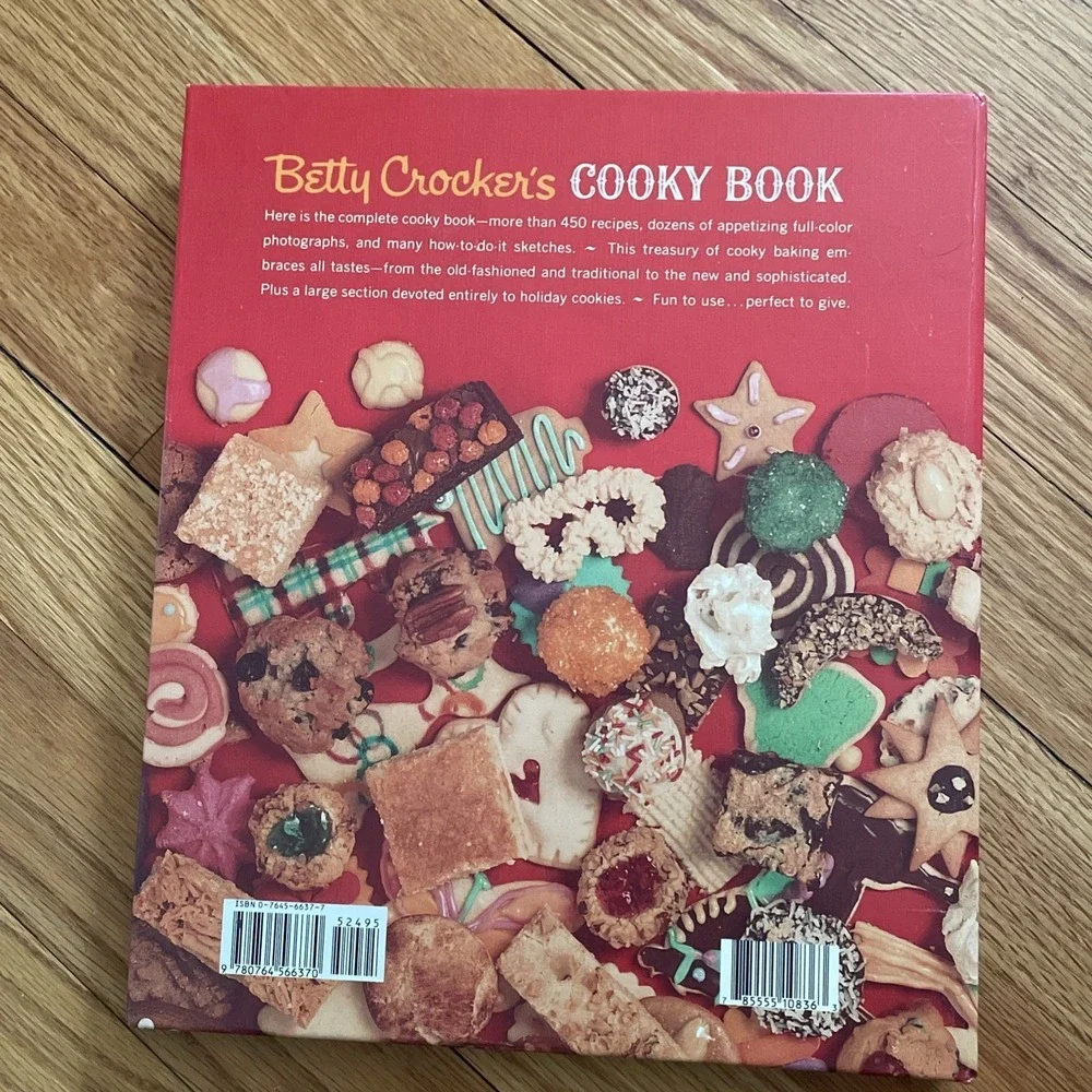 Betty Crocker Cooky Book 2002 Facsimile Edition of 1963 Hardcover Spiral
